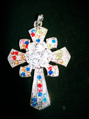HOT NEW FASHION SNAP AND SWITCH 18mm Cross Pendant