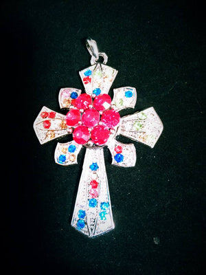 HOT NEW FASHION SNAP AND SWITCH 18mm Cross Pendant