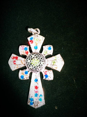 HOT NEW FASHION SNAP AND SWITCH 18mm Cross Pendant