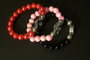 18mm noosa snap beaded bracelet