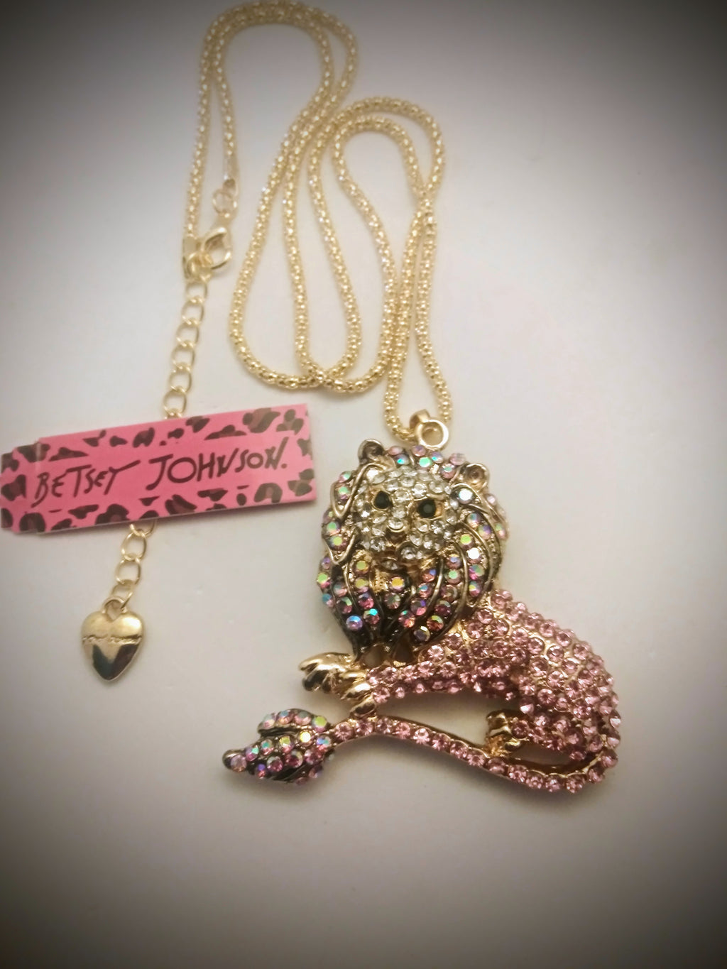 Gorgeous Betsey Johnson Lion perfect for your favorite Leo