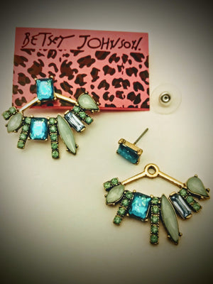 Elegant, unique, and Beautiful Betsey Johnson Bohiemiam style earrings