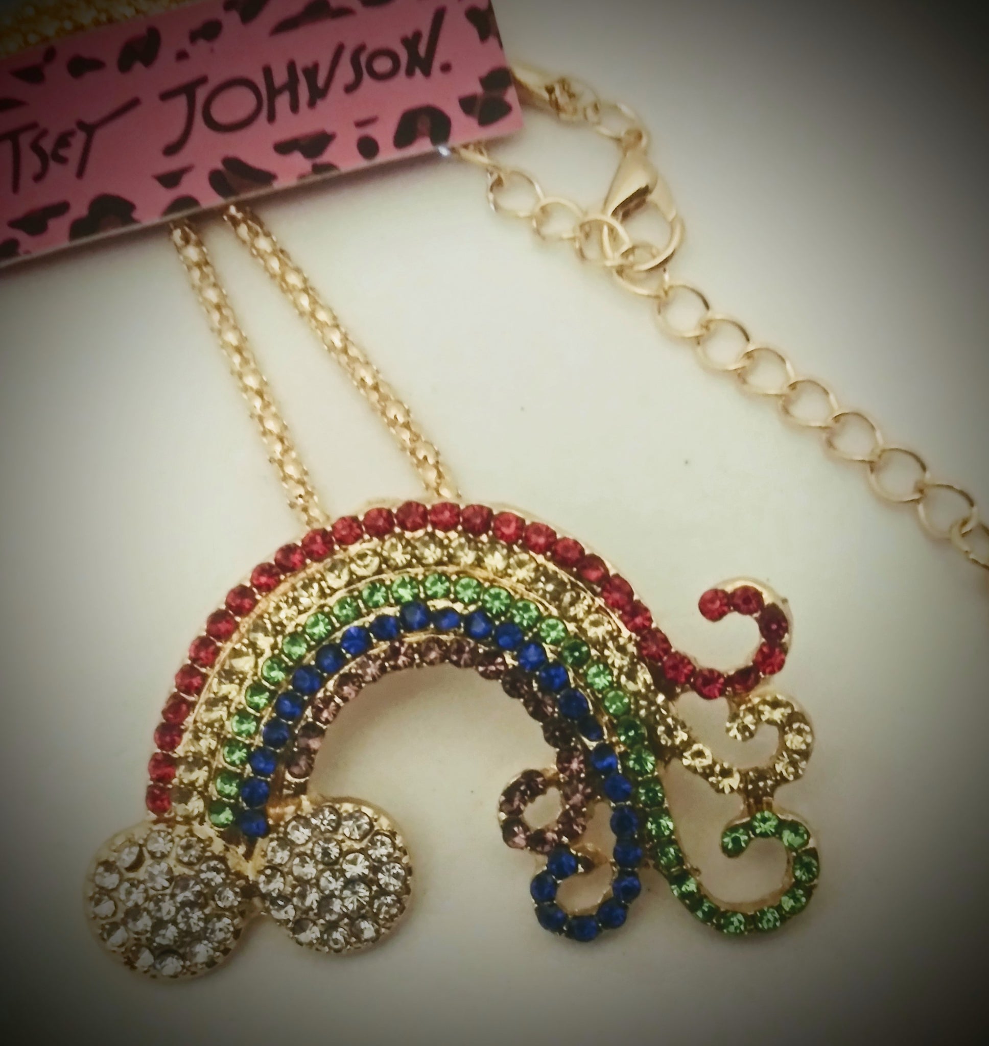 Elegant, unique, and Beautiful Betsey Johnson Necklace