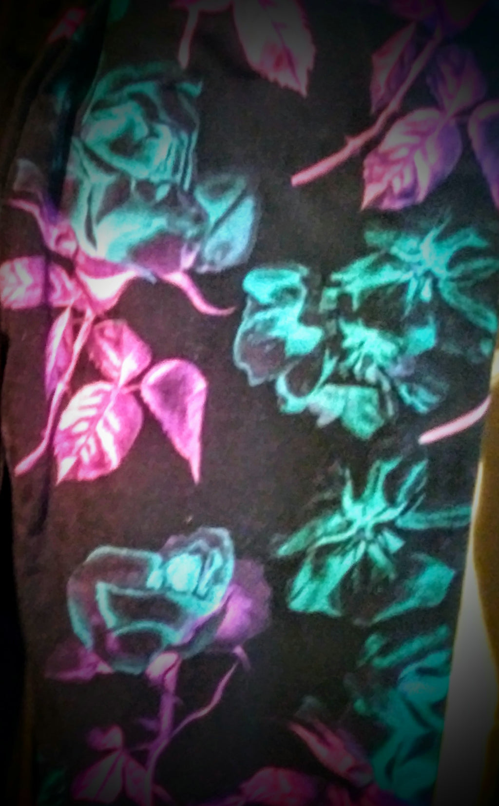 Buttercream soft leggings Ghost Roses