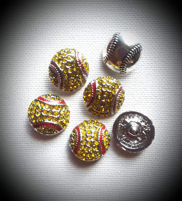 Softball 18mm oversized noosa snap