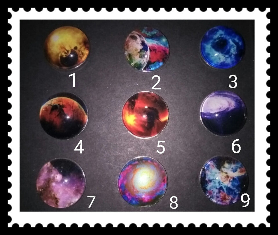 18mm Galaxy snaps for snap it switch it jewelry 