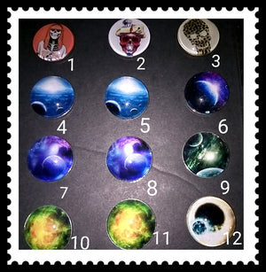 18mm Galaxy snaps for snap it switch it jewelry 