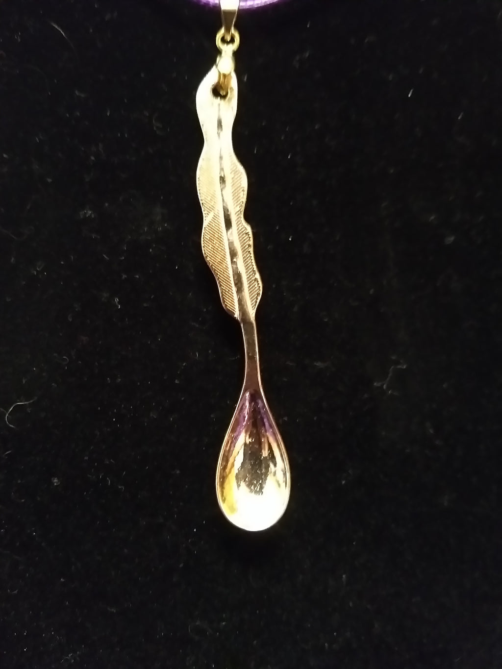 Awareness spoon pendant