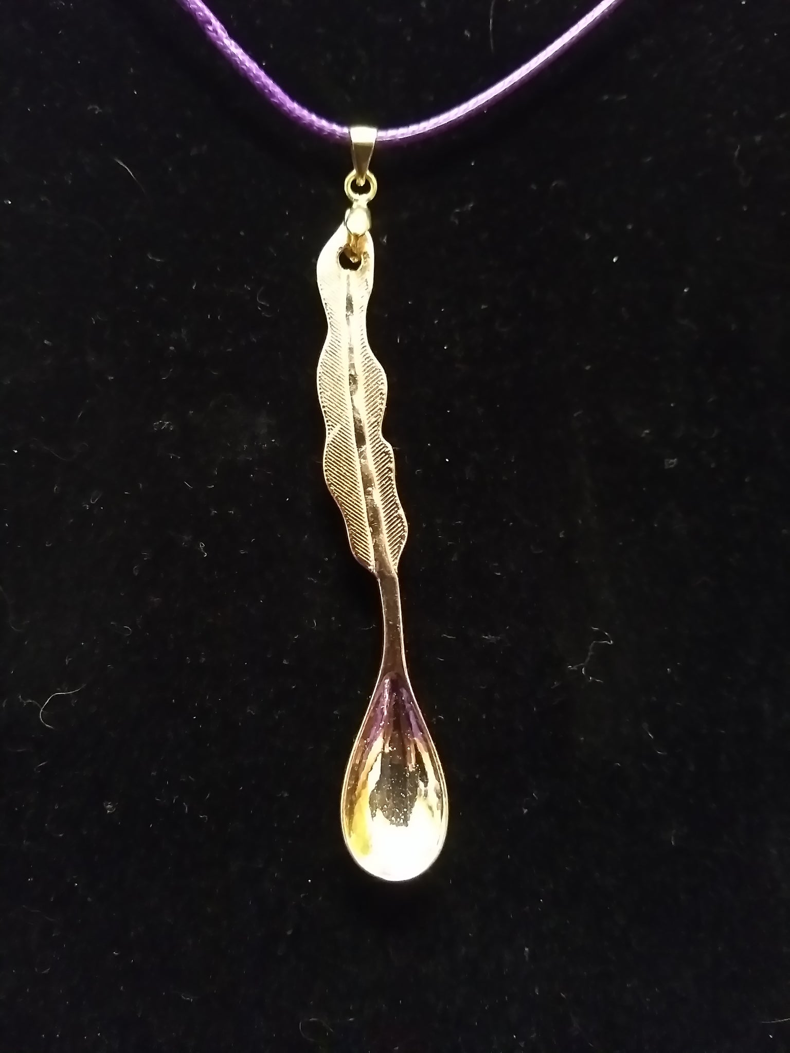 Awareness spoon pendant