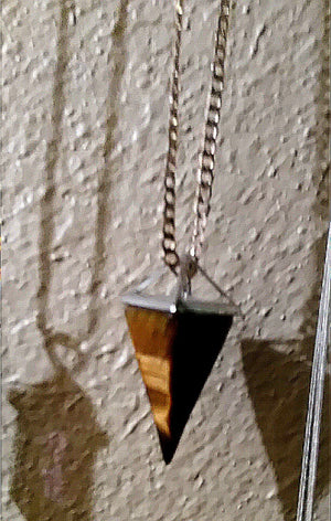 Tiger eye crystal necklace