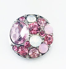 HOT NEW SNAP AND SWITCH 18mm  Snaps multiple colors Rhinestone clusters