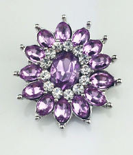 HOT NEW SNAP AND SWITCH 18mm  Snaps multiple colors Rhinestone clusters