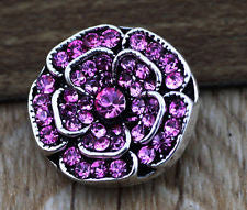 HOT NEW FASHION SNAP AND SWITCH 18mm  Snap flowers in multiple colors