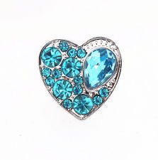 HOT NEW SNAP AND SWITCH 18mm  Snaps multiple colors Rhinestone hearts